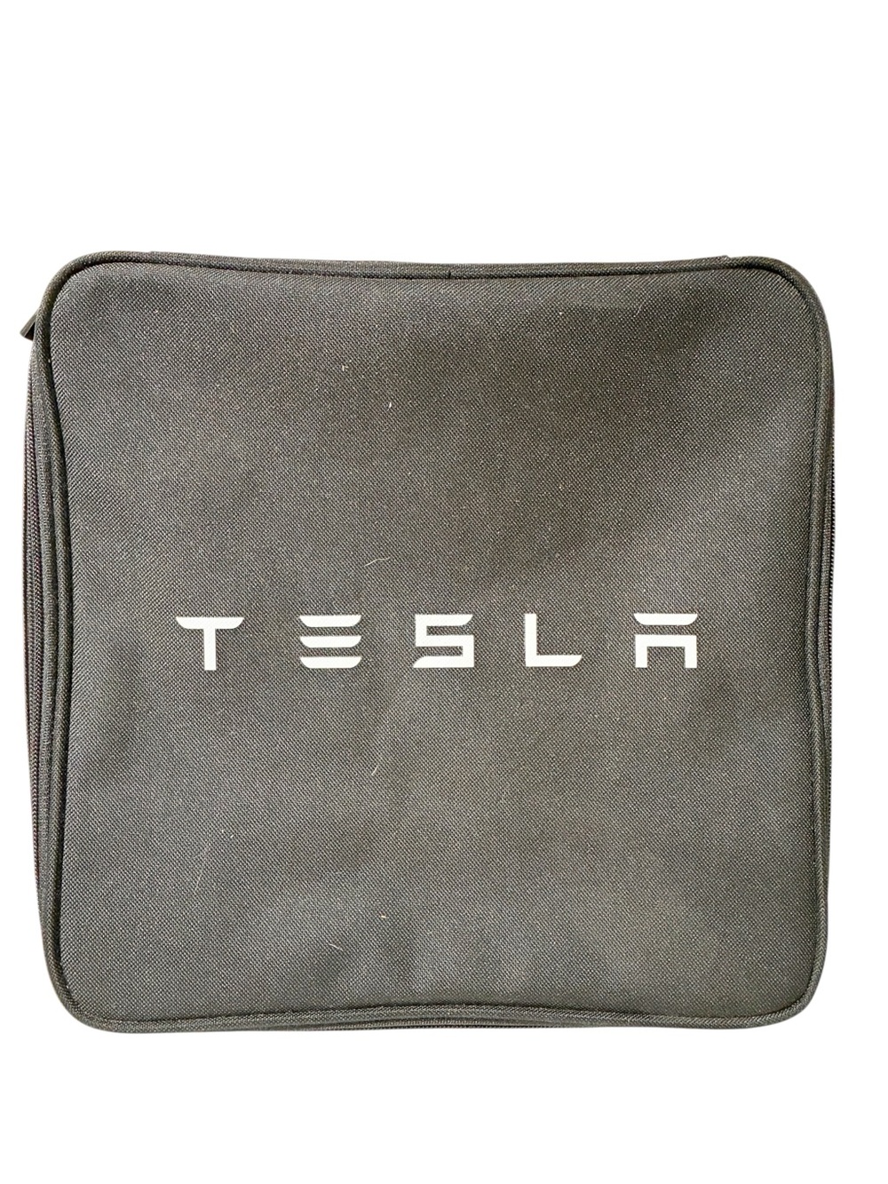 Tesla Black Nylon Full Zip Adapter Carry Case